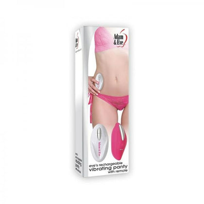 Adam & Eve Eve's Rechargeable Vibrating Panty With Remote - Adult Naughty Store