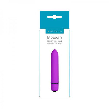 Me You Us Blossom 10 Mode Bullet Vibrator Purple