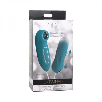 Inmi Entwined Thumping Egg & Licking Clitoral Stimulator