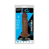 Jock 6 In. No Balls Vibrating Dildo Medium