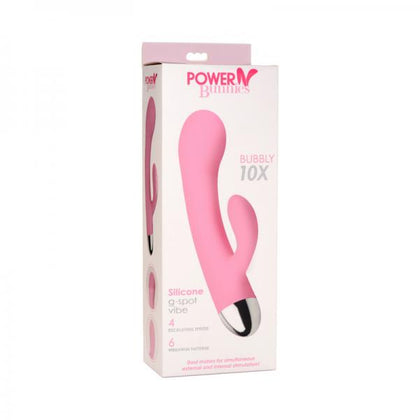 Power Bunnies Power Bunnies Bubbly 10x Silicone G-spot Vibe