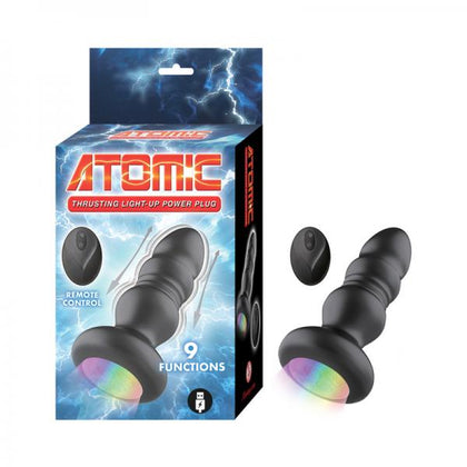 Atomic Thrusting Light-up Power Plug Black