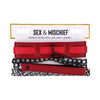 Sportsheets Sex & Mischief Ex's & Oh's Collar And Leash