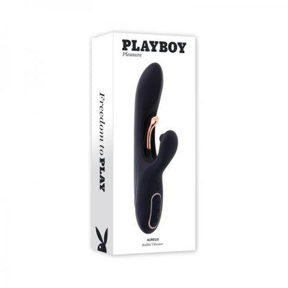 Playboy Aureus Rechargeable Silicone Rabbit Vibrator 2 Am