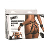 Strict Bondage Harness With Bows Black M/l - Adult Naughty Store