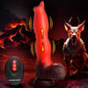 Ramming Hound Thrusting & Vibrating Silicone Dildo