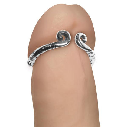 Kingpin Stainless Steel Glans Ring - 24mm - Adult Naughty Store