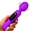 Digital Silicone Wand With Display - Adult Naughty Store