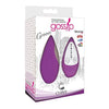 Curve Toys Groove Smooth Silicone Remote Vibe - Penguin Teaser Model G23 - Unisex Stimulator - Purple - Adult Naughty Store