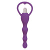 Rump Shaker 3x Vibrating Silicone Anal Plug - Purple - Adult Naughty Store