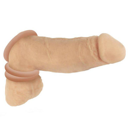 Discreet Silicone Cock Ring Set - Medium - Adult Naughty Store