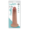 Curve Toys Easy Riders 7 Inch Dual Density Dildo - Model ER-7DD | Unisex | Vaginal and Anal Stimulation | Flesh - Adult Naughty Store