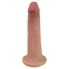 Curve Toys Easy Riders 7 Inch Dual Density Dildo - Model ER-7DD | Unisex | Vaginal and Anal Stimulation | Flesh - Adult Naughty Store