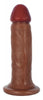 Jock Dark Bareskin Dildo - 6 Inch