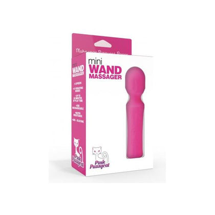 Cousins Group Pink Pussycat Mini Wand Vibrator 2024 - Female Body Massager - Pink - Adult Naughty Store