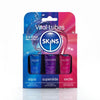 Skins Vital 3pk Sampler Tubes Lubricant Set | Excite Water, Superslide, Aqua | Enhance Pleasure | Unisex | Intimate Lubricants | Various Flavours - Adult Naughty Store