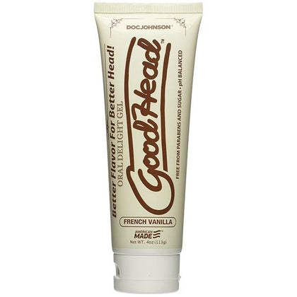 Goodhead Oral Delight Gel 4 Oz French Vanilla (bulk) - Adult Naughty Store