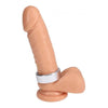 Rock Solid Brushed Alloy Large Cock Ring: A Sensual Embrace for Ultimate Pleasure - Adult Naughty Store