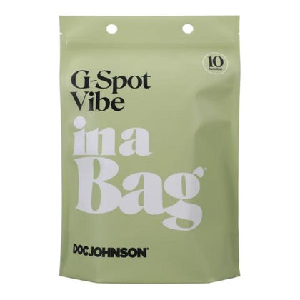 In A Bag G-spot Vibe Black