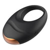 Edonista Luca Vibrating Penis Ring Black - The Ultimate Pleasure Enhancer for Men and Couples