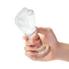 Gls Rectal Rammer 5in Glass Fist Butt Plug | Model: RR-5001 | Unisex Anal Toy - Clear - Adult Naughty Store