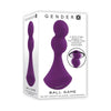 Evolved Novelties Gender X Ball Game - Rotating Vibrating Anal Sex Toy, Model GX-2023, for All Genders, Intense Pleasure, Black - Adult Naughty Store