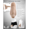 Evolved Novelties Gender X Stand To Pee Light Skin Tone TPE Realistic Funnel Dildo - Model X123 - Unisex - Intimate Pleasure - Beige - Adult Naughty Store