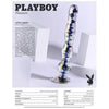 Evolved Novelties Playboy Jewels Wand Glass Probe - Model JW-2023 - Unisex Anal and G-Spot Pleasure - Crystal Iridescent