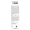 Evolved Novelties Playboy Jewels Wand Glass Probe - Model JW-2023 - Unisex Anal and G-Spot Pleasure - Crystal Iridescent