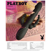 Playboy Big Bunny Energy Rabbit Vibrator - Model BBE-2023 - Triple Stimulation for Women - Thrusting Shaft, Anal Beads, and Bunny Stimulator - Purple