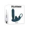 Evolved Novelties Playboy Pleasure Bring It On Butt Plug Deep Teal - Ultimate Thrusting Pleasure for Men and Women - Adult Naughty Store