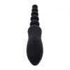 Playboy Let It Bead Dual-Ended Rechargeable Vibrating Anal Beads PB-RS-4684-2 - Unisex Clitoral Suction & Anal Stimulator in Black - Adult Naughty Store