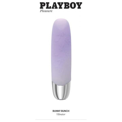Evolved Novelties Classic Playboy Bunny Bunch Purple Vibrator - Model 2024 for Women, Clitoral Stimulation - Opal to White Gradient