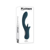 Evolved Novelties Playboy Harmony Tongue Vibrator - Model 2024 - Women's G-Spot and Clitoral Silicone Vibrator in Luxurious Black