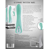 Evolved Come Play With Me Green Vibrator - Dual Motor Silicone G-Spot Flexible Vibrator for Women - Model 2023