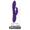 Evolved Novelties Wavy Rabbit Vibrator EN-RS-4097-2: Women's G-Spot Pleasure in Purple - Adult Naughty Store