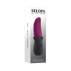 Evolved Novelties Selopa Tongue Teaser Vibrating Silicone Tongue Flicker | Model 2023 | For Couples, Men, and Women | Oral Pleasure | Midnight Black - Adult Naughty Store