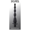 Evolved Novelties Selopa Love, Sex Passion Vibrating Butt Beads SP-2023 - Ultimate Pleasure for Mind-Blowing Anal Stimulation in Sultry Midnight Black - Adult Naughty Store