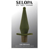 Evolved Novelties SensaFlex™ SP-VBP-2023 Vibrating Butt Plug - The Ultimate Pleasure Delight for Him or Her in Sultry Army Green! - Adult Naughty Store