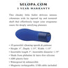 Evolved Novelties Selopa Love, Sex, Passion Cobalt Cutie Mini Rechargeable Blue Vibrator - Adult Naughty Store