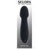 Evolved Novelties Silicone Sealed Vibrating Wand Selopa Power Trip SL-RS-4165-2 Women's Waterproof Purple Palm-sized Massager - Adult Naughty Store