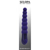 Evolved Novelties Selopa Beaded Beauty - Sensual Silicone Anal Beads - Model 2023 - Unisex Pleasure - Midnight Black - Adult Naughty Store