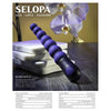 Evolved Novelties Selopa Beaded Beauty - Sensual Silicone Anal Beads - Model 2023 - Unisex Pleasure - Midnight Black - Adult Naughty Store