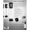 Zero Tolerance Pump Up The Volume Penis Pump - Model ZT-2023 - Male Enhancement for Increased Length and Girth - Intense Pleasure - Black - Adult Naughty Store