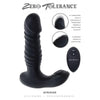 Evolved Novelties Zero Tolerance Striker Black Anal Vibrator - Model 2024 - Male Prostate Stimulator - Perineum Pleasure - Black