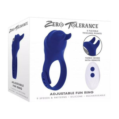 Zero Tolerance Fun Ring Adjustable - Adult Naughty Store