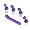 Magic Stick S1 Plus Multi Functioning Vibe Purple (net) - Adult Naughty Store