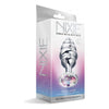 Introducing the Exquisite Nixie Honey Dripper ND-2023 Large Ribbed Stainless Steel Plug for Sensual Pleasure in Silver Lining Edition - Gender-Neutral Anal Toy - Adult Naughty Store