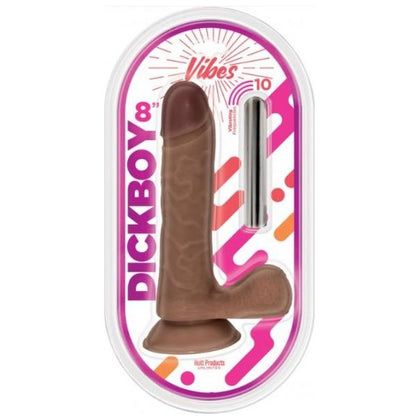 Dickboy Vibes Chocolate Lovers 8 In Rechargeable Bullet