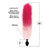 Icon Brands Foxy Tail Silicone Butt Plug Pink - Model 2023 - Unisex Anal Pleasure - Adult Naughty Store